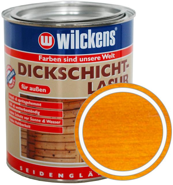 Wilckens Nemecká hrubovrstvá lazúra, Dickschicht Lasur 2500 ml, WI.11489200080