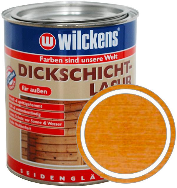 Wilckens Nemecká hrubovrstvá lazúra, Dickschicht Lasur 2500 ml, WI.11419700080