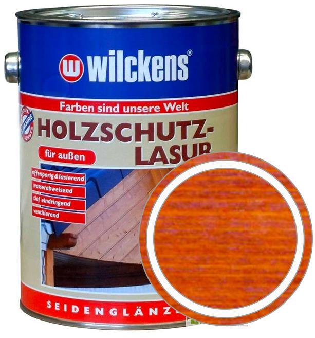 Wilckens Nemecká konzervačná lazúra na drevo, Holzschutz lasur 2500 ml, WI.16789900080