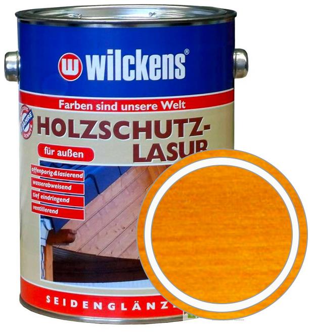 Wilckens Nemecká konzervačná lazúra na drevo, Holzschutz lasur 2500 ml, WI.16789200080