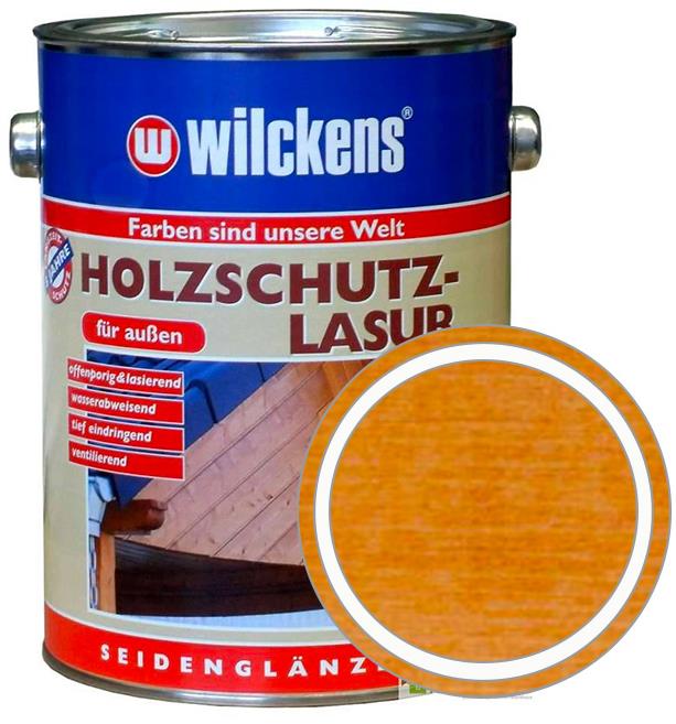 Wilckens Nemecká konzervačná lazúra na drevo, Holzschutz lasur 2500 ml, WI.16719700080