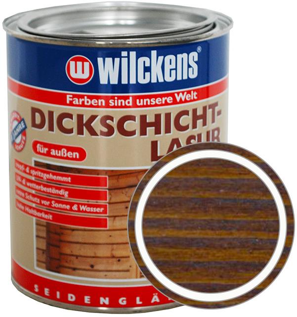 Wilckens Nemecká hrubovrstvá lazúra, Dickschicht Lasur 750 ml, WI.11489700050