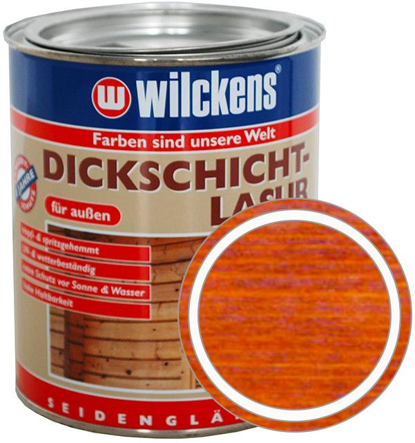 Wilckens Nemecká hrubovrstvá lazúra, Dickschicht Lasur 750 ml, WI.11489900050