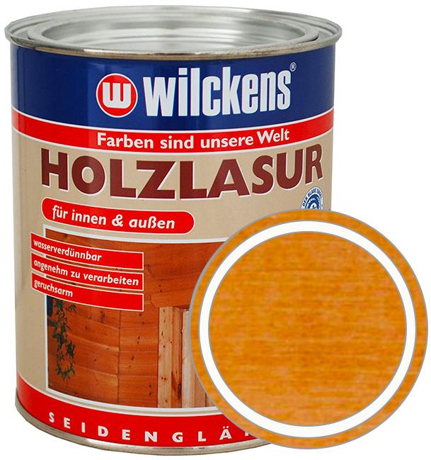 Wilckens Nemecká vodouriediteľná lazúra, Holzlasur 750 ml, WI.11719700050