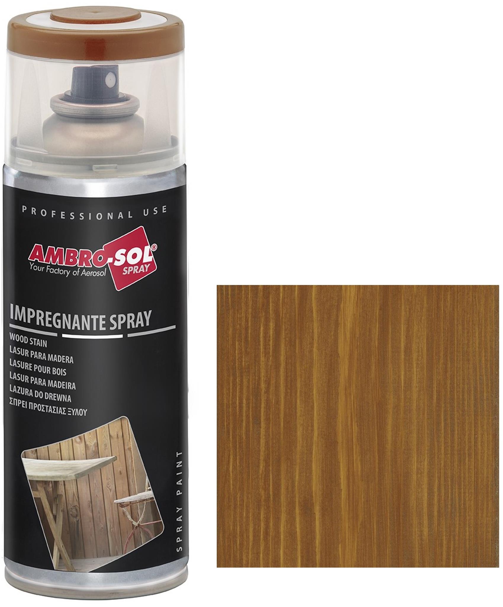 Wilckens Lazúra na drevo v spreji Wood Stain, 400 ml, AS. V407TE