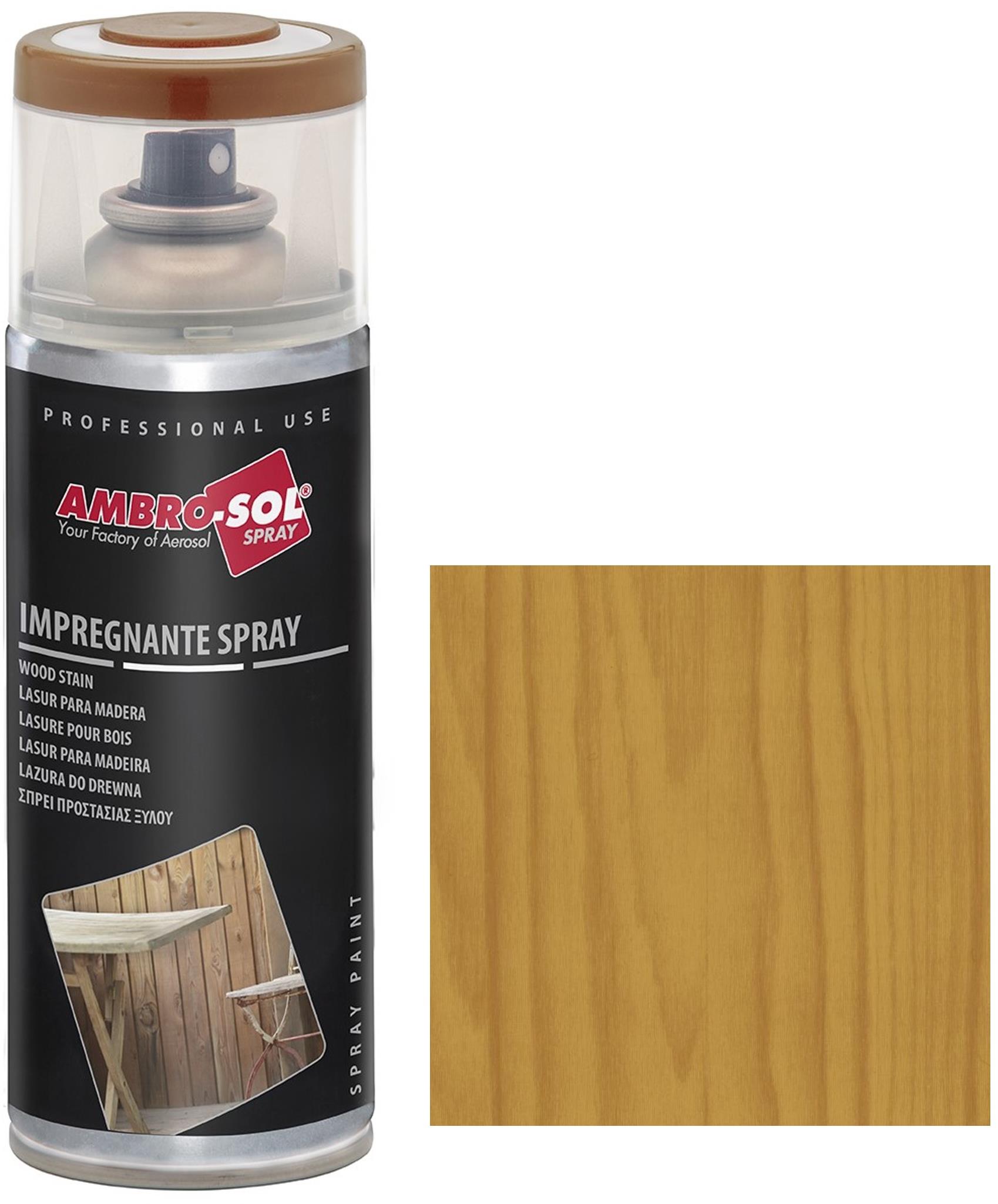 Wilckens Lazúra na drevo v spreji Wood Stain, 400 ml, AS. V407NC
