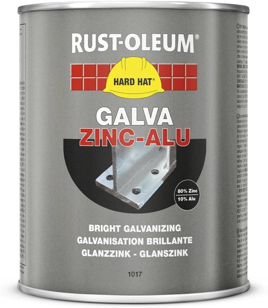 Rust-Oleum Zinková farba s časticami hliníka HARD HAT® GALVA ZINC ALU 1 kg