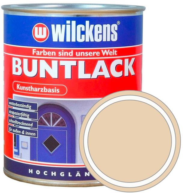 Wilckens Syntetická vrchná farba vysoký lesk Buntlack Hochglaezend, 0,75 l, slonová kosť
