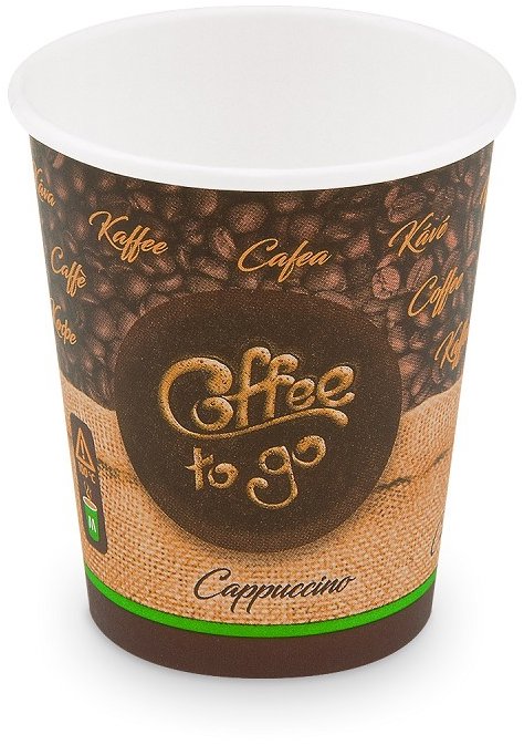 Wimex Coffee to go – papierový téglik 280 ml, priemer 80 mm – 50 ks