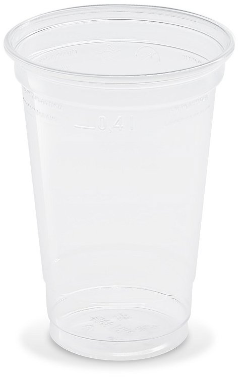 Wimex plastový téglik 0,4 l, priemer 95 mm – 50 ks