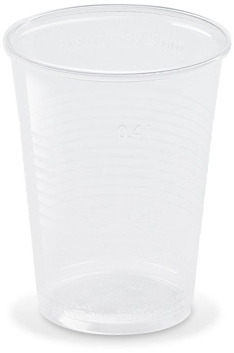 Wimex Plastový kelímek 0,4 l, průměr 95 mm - 50 ks