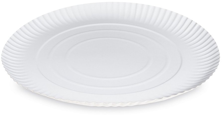 Wimex papierový tanier priemer 32 cm, hlboký, biely – 50 ks