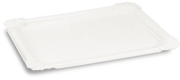 Wimex papierová tácka `3+`, 11 × 17 cm, biela – 100 ks