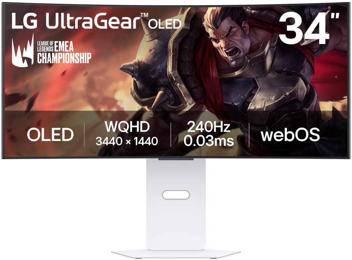 34" LG UltraGear 34GX90SA-W