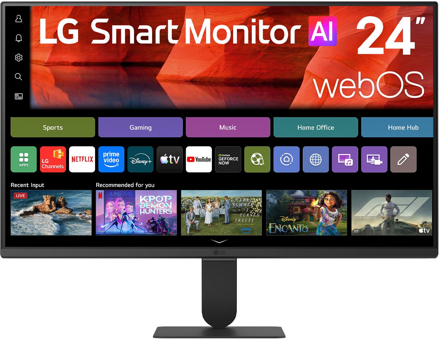 24" LG 24U511SB-B