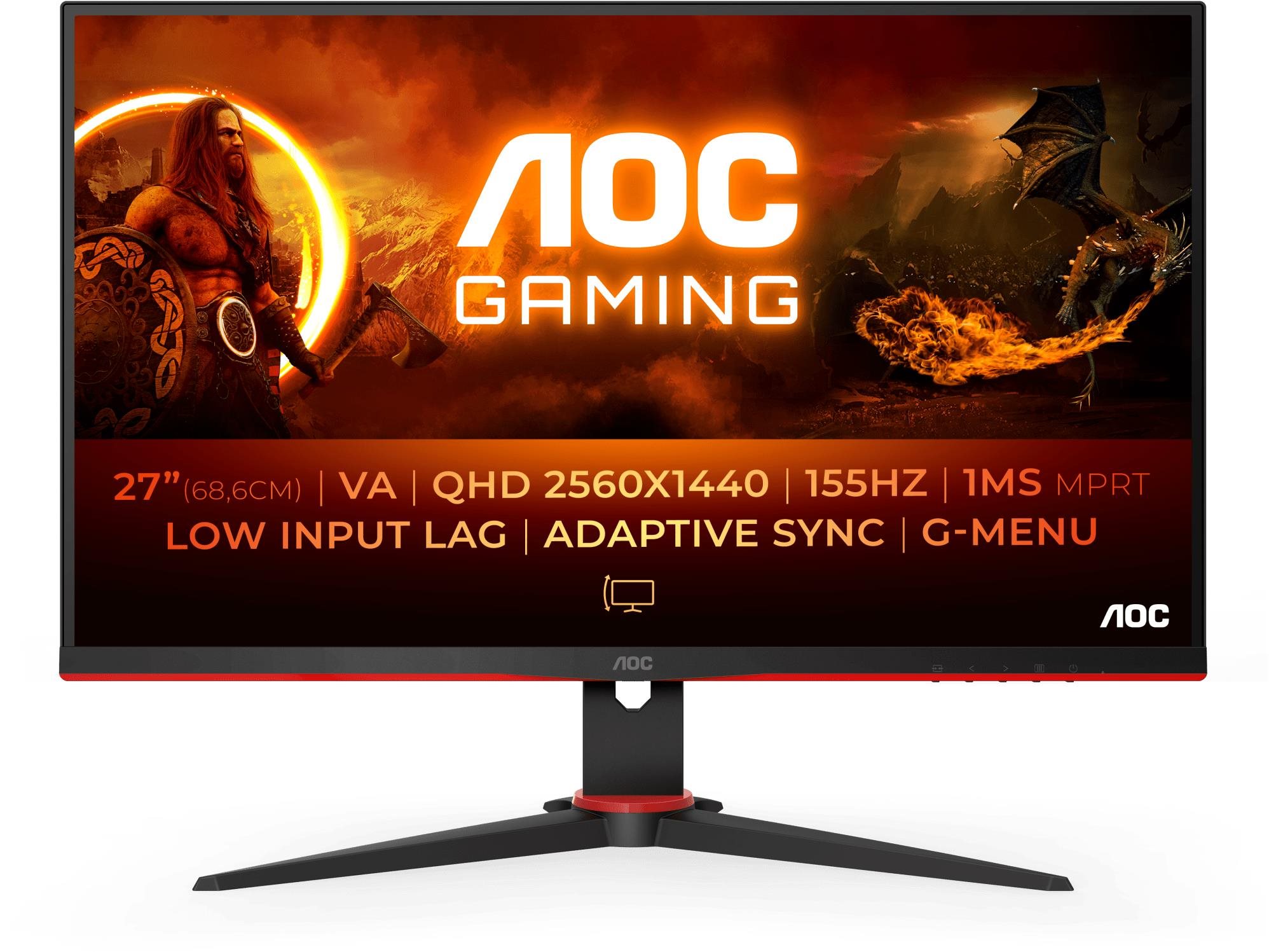 27" AOC Q27G2E/BK Gaming