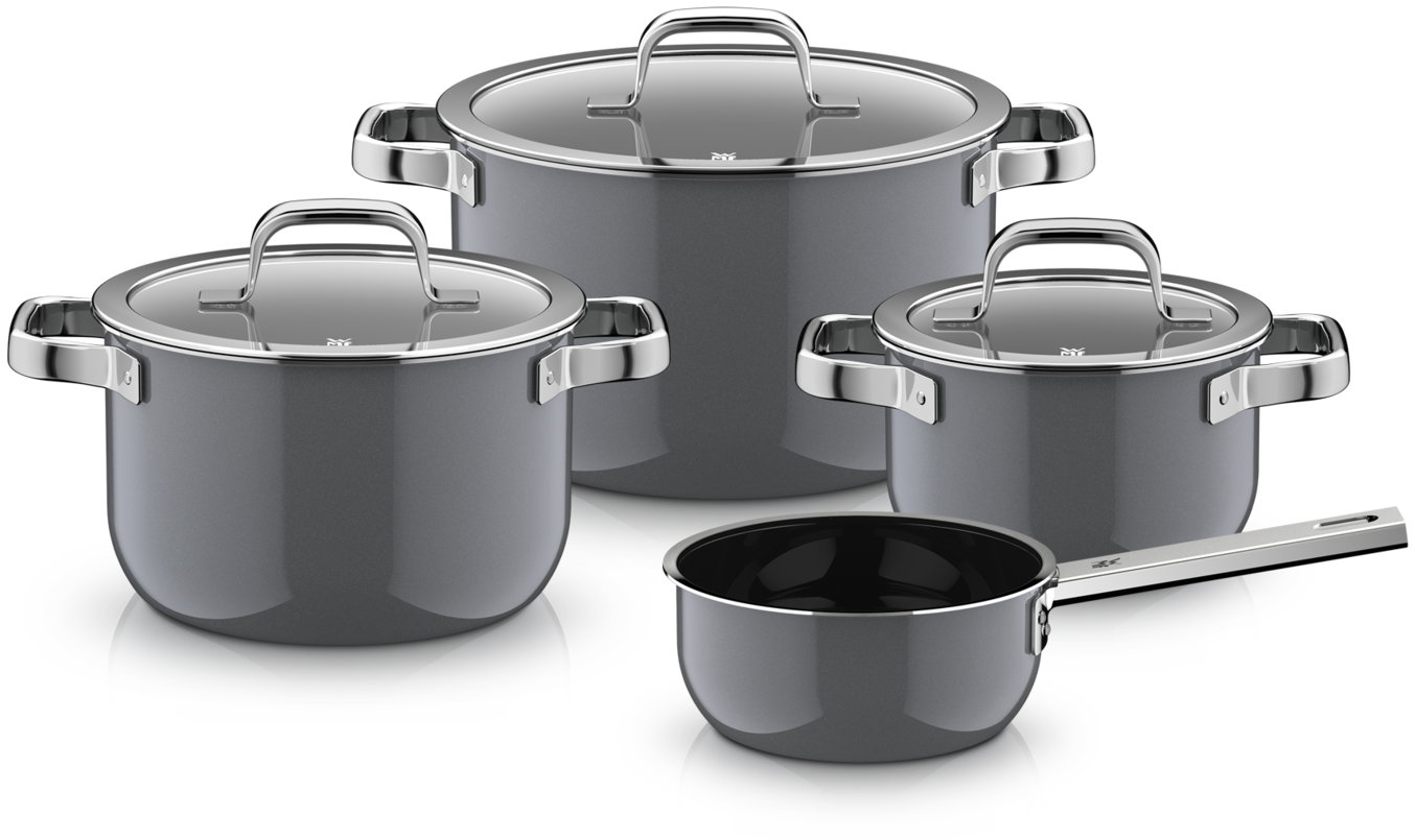 WMF Sada hrnců 4 ks Fusiontec Mineral Pro platinum 0518825290