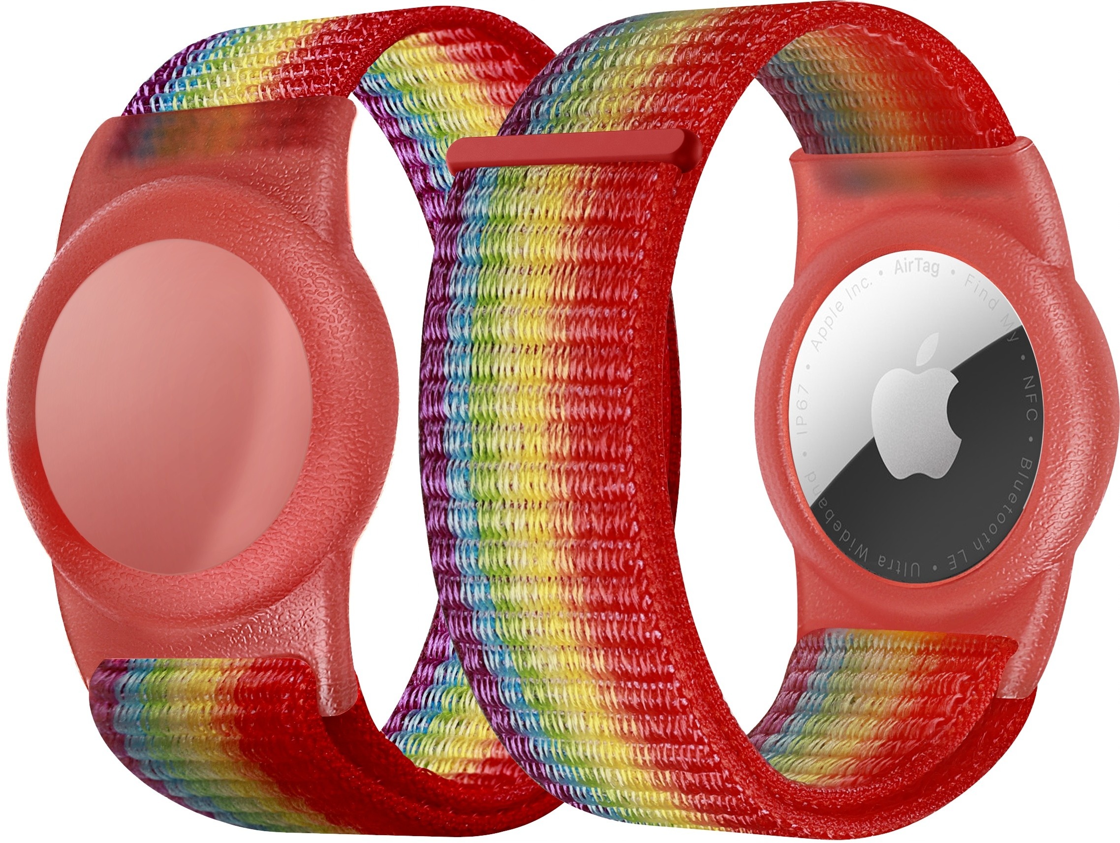 WowME AirTag Strap Classic Rainbow