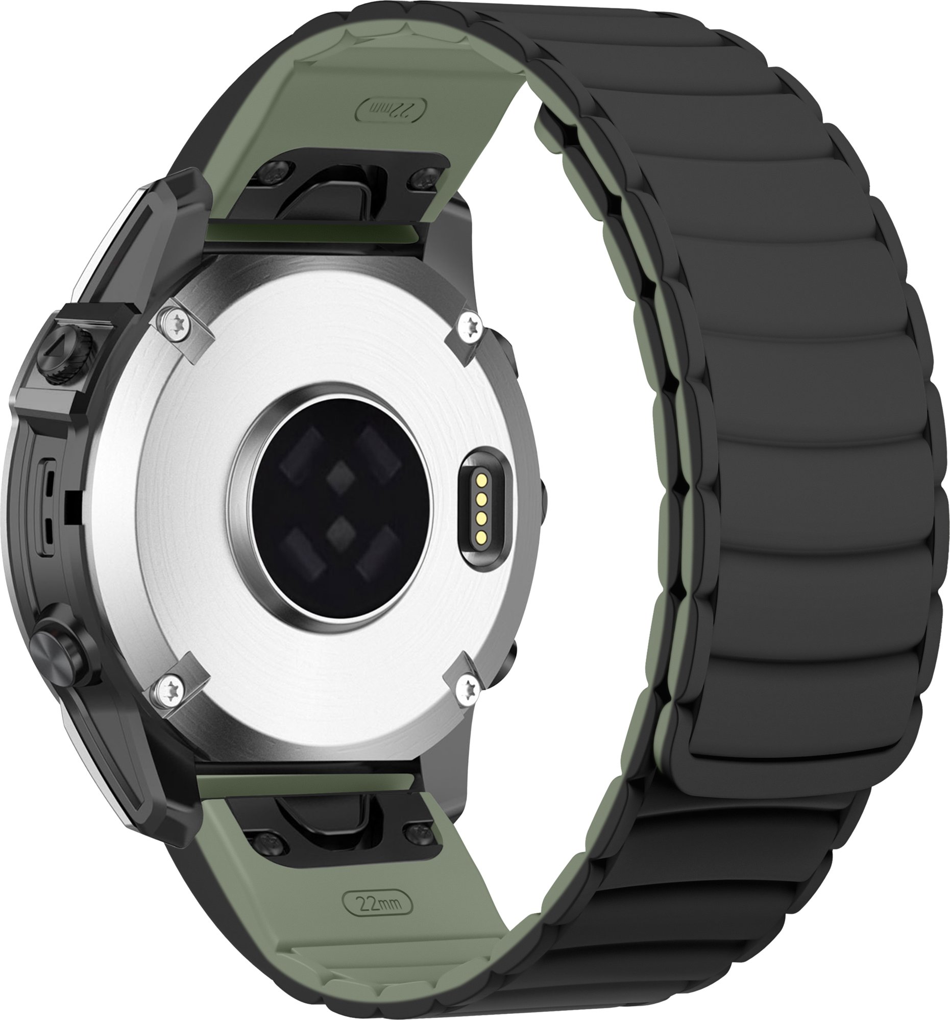 WOWME Magnetic Loop na Garmin QuickFit 22 mm black