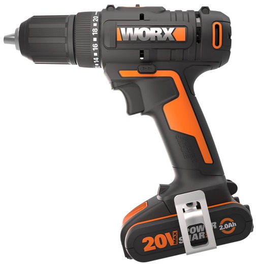 WORX Aku vŕtačka 45 Nm WX108 20 V/2× 2 Ah