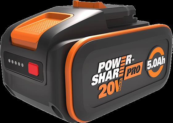 WORX WA3645 20 V 5,0 Ah Li-Ion akumulátor