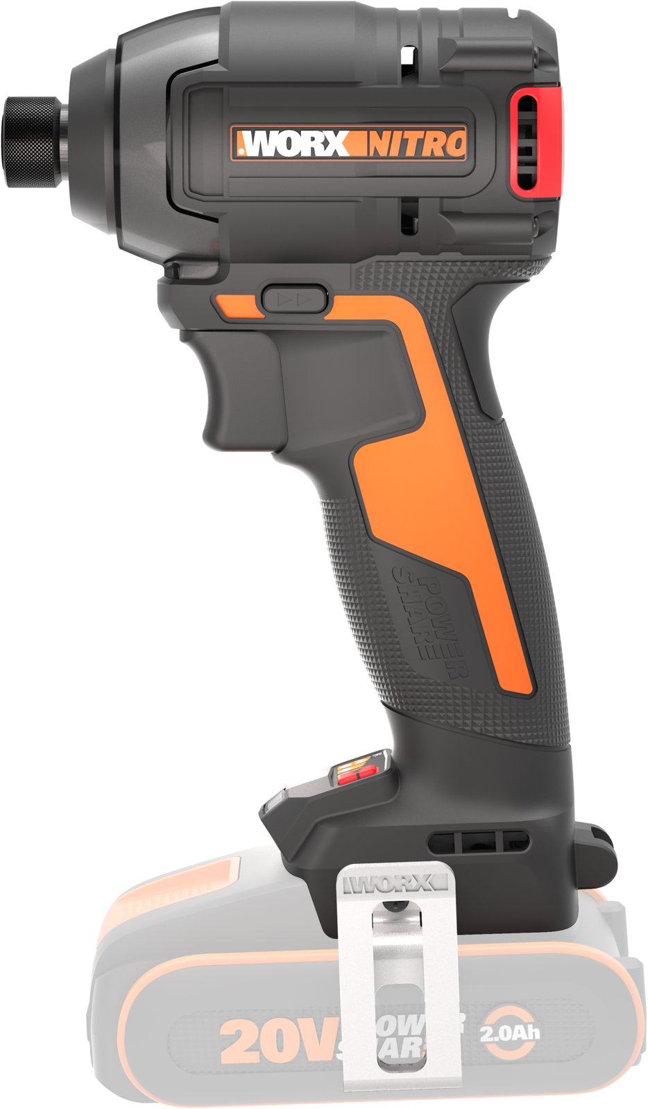 WORX Rázový uťahovák AKU WX265.9 (bez AKU)