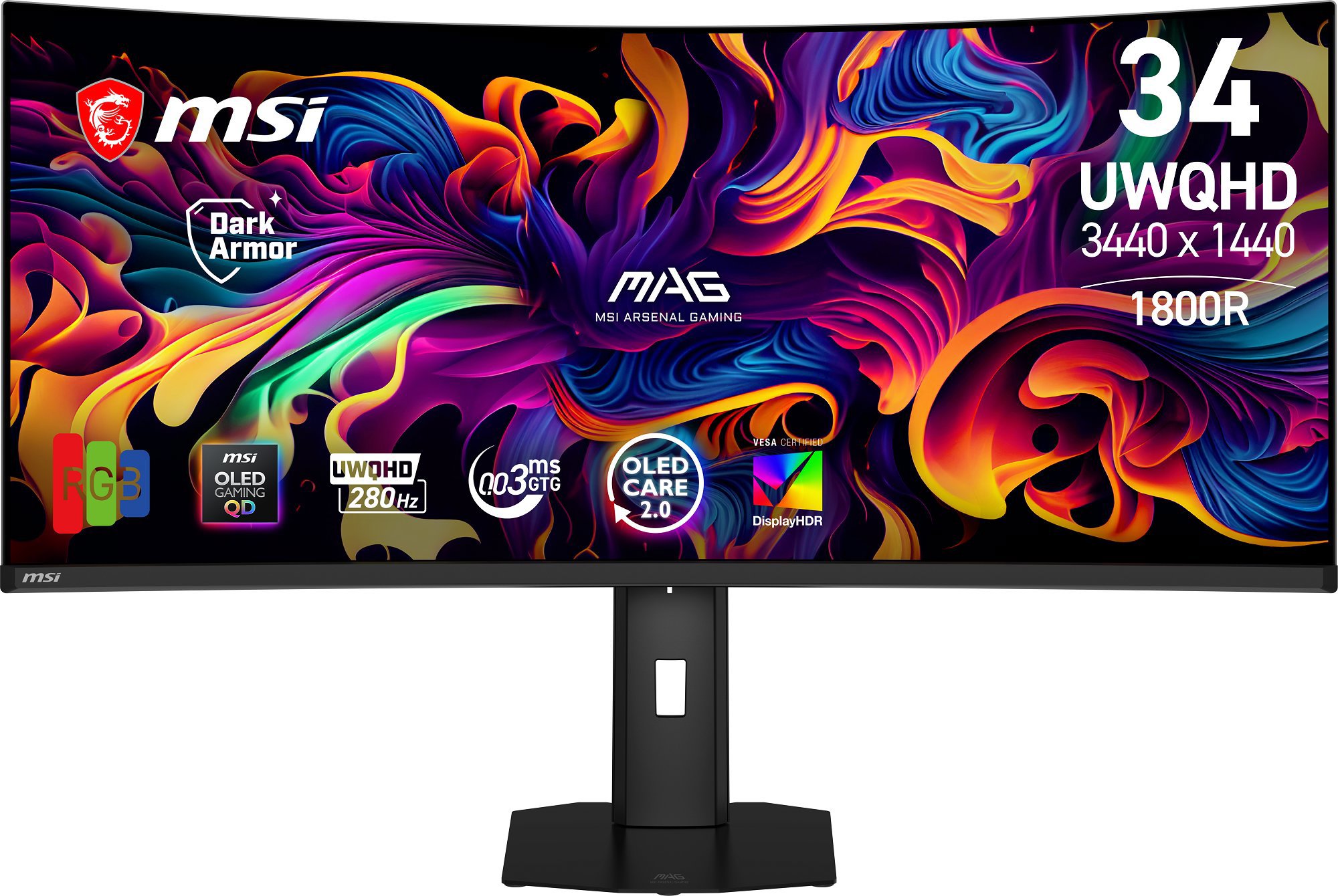 34" MSI MAG 341CQP QD-OLED X28