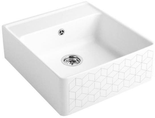 VILLEROY & BOCH Single 595 Mosaic Biela keramika Mosaic