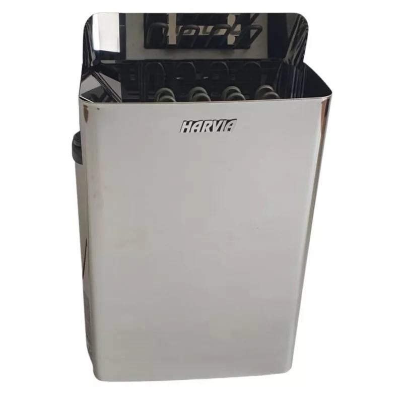 Harvia The Wall 9 kW SW90 Steel, elektrická saunová pec s reguláciou