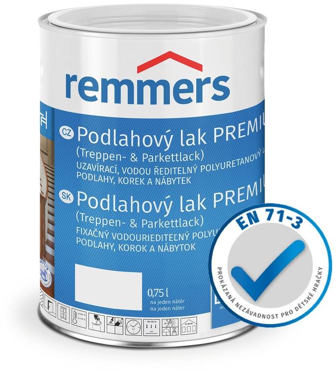 Remmers - Podlahový lak Premium 0,75 l hedvábně lesklý