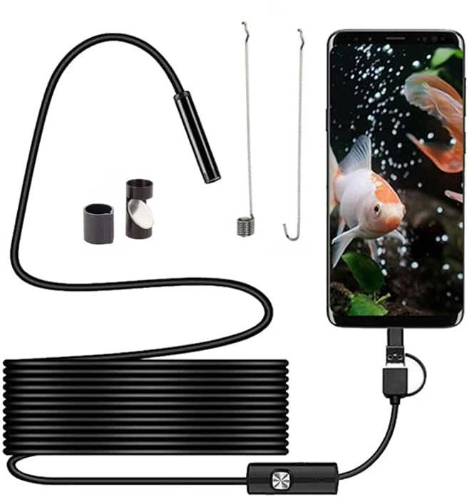 MDS Inšpekčná kamera endoskopická Full HD s USB a micro USB konektorom – 5 m/8 mm