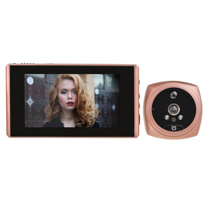 Secutek Digitálne dverové kukátko TS-1603 - 4,3 LCD, IR, PIR