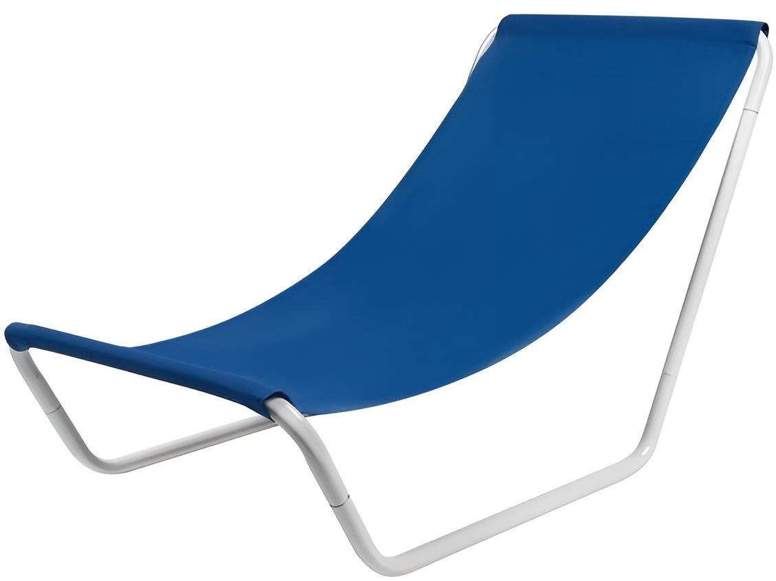Malatec 23563 Plážové rozkladacie ležadlo, modré