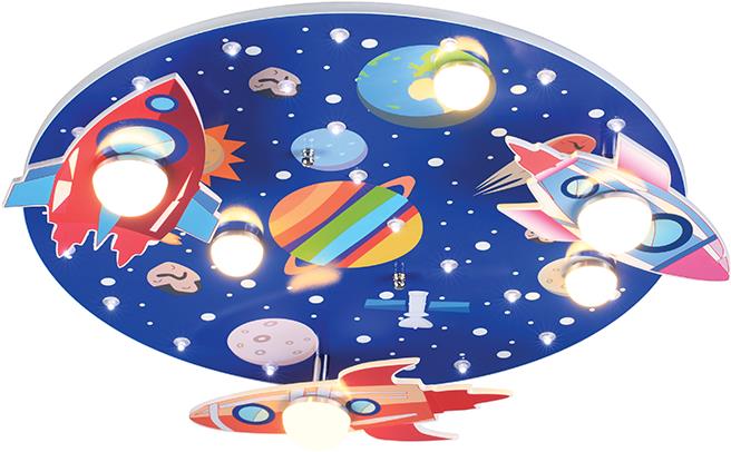 Aca Decor LED detské stropné svietidlo Kosmos