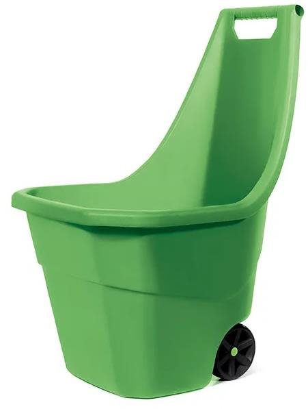 PROSPERPLAST Záhradný vozík Load & go, zelený, 55 l