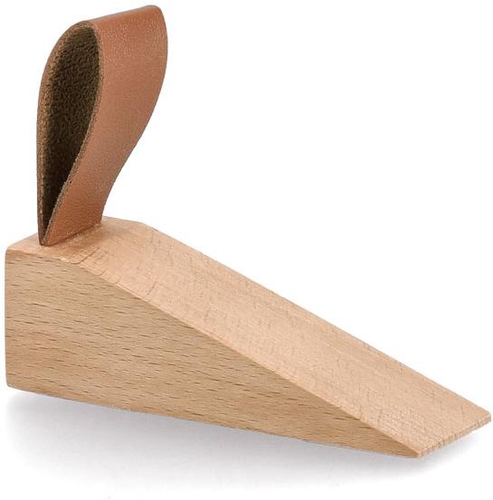 ZELLER Zarážka dverí drevený klin 11 × 3,5 × 3 cm