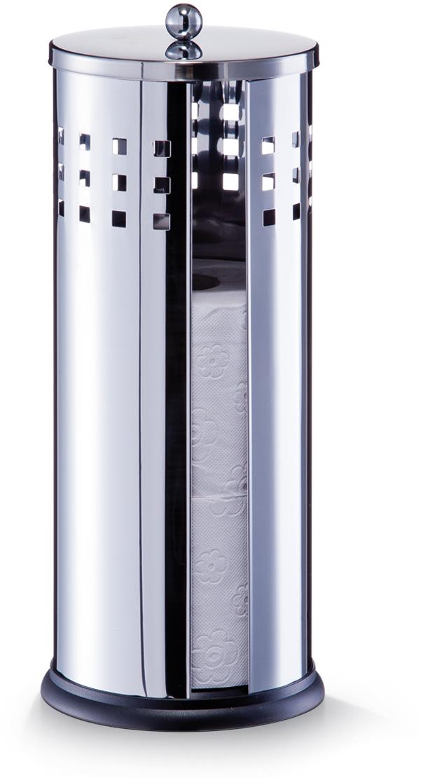 Zeller Stojan na toaletný papier – kovový, 14,5 × 35 cm