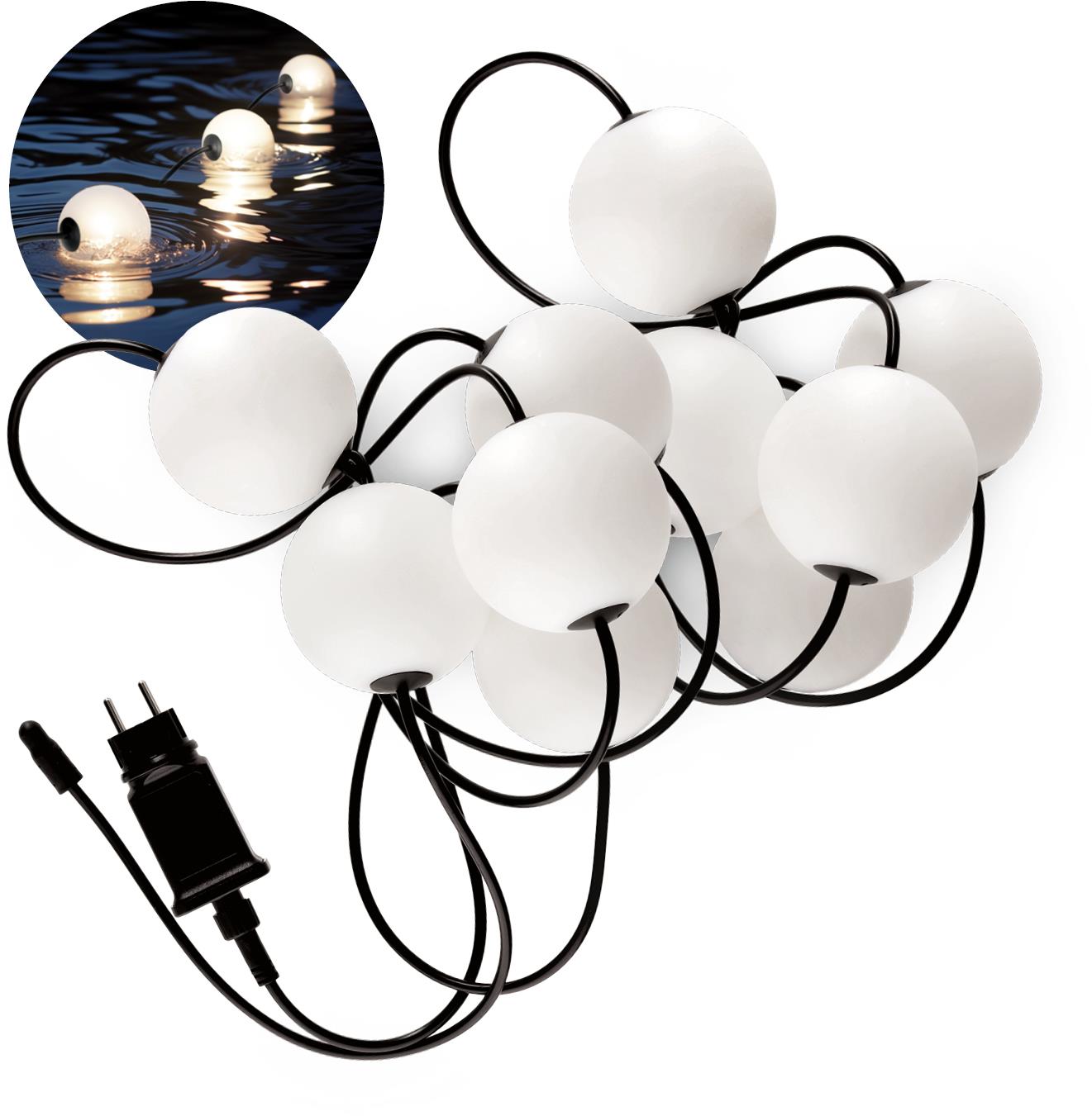 KOBI Light Vonkajšia svetelná reťaz Girlanda LED Venezia 10 IP67