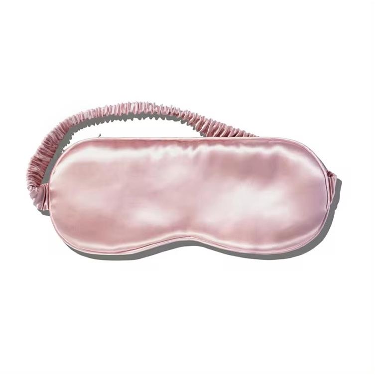 UVtech Hodvábna maska na spanie H-1, ružová