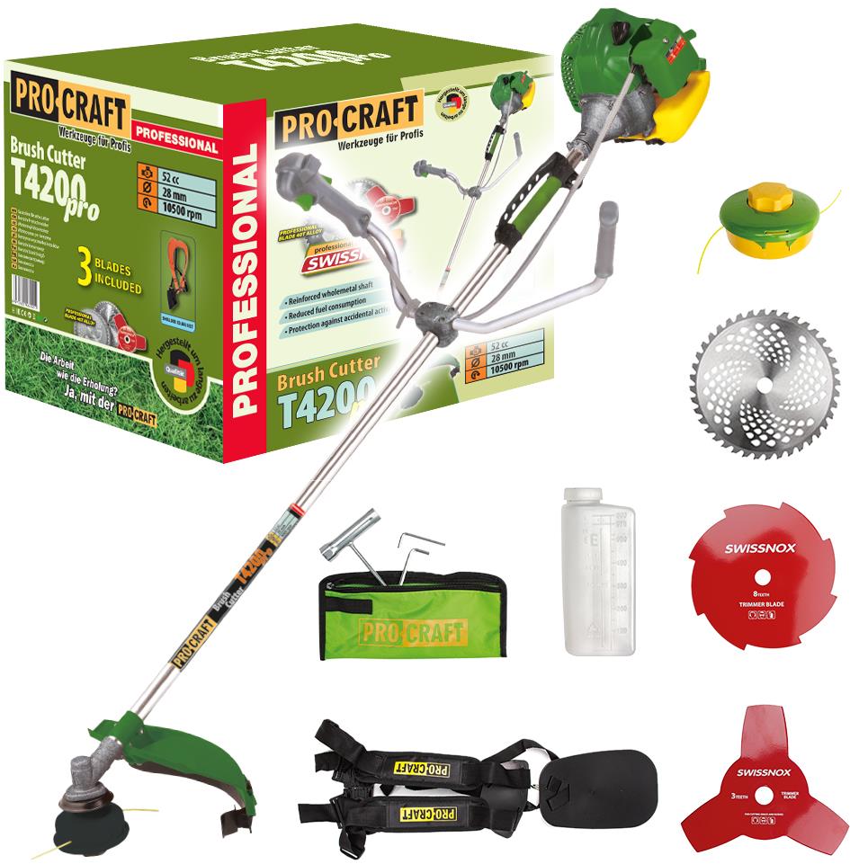Procraft Benzínový krovinorez T4200 Pro