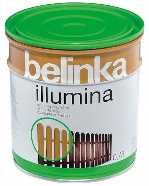 KANSAI HELIOS Belinka zosvetľovacia lazúra Illumina 0,75 l borovice