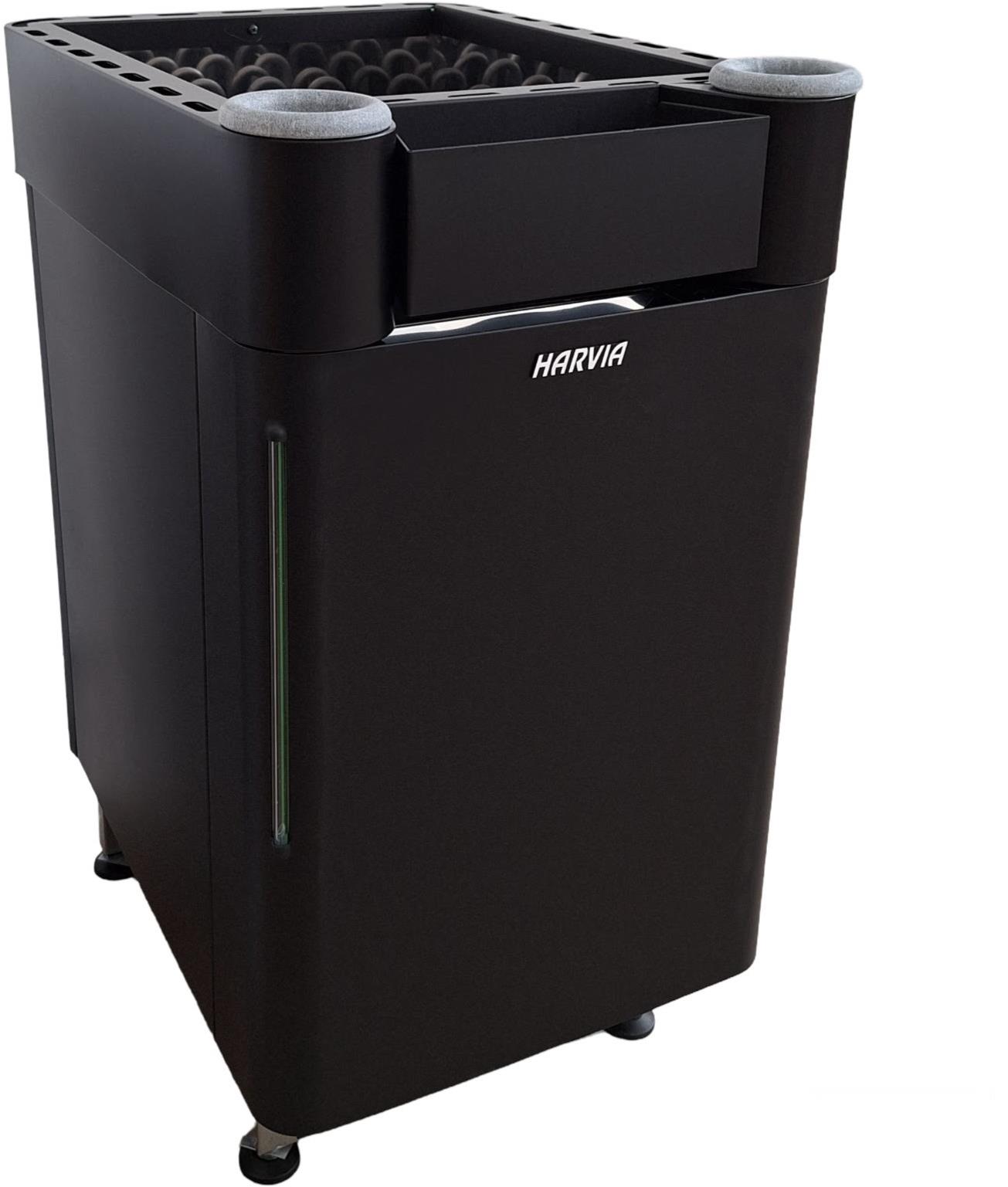 Harvia Senator Combi T9C 9 kW Black – kombinované saunové kachle elektrické bez regulácie