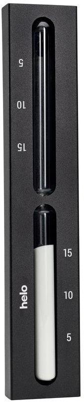 HELLO Brillant Black Presýpacie hodiny do sauny, 15 min