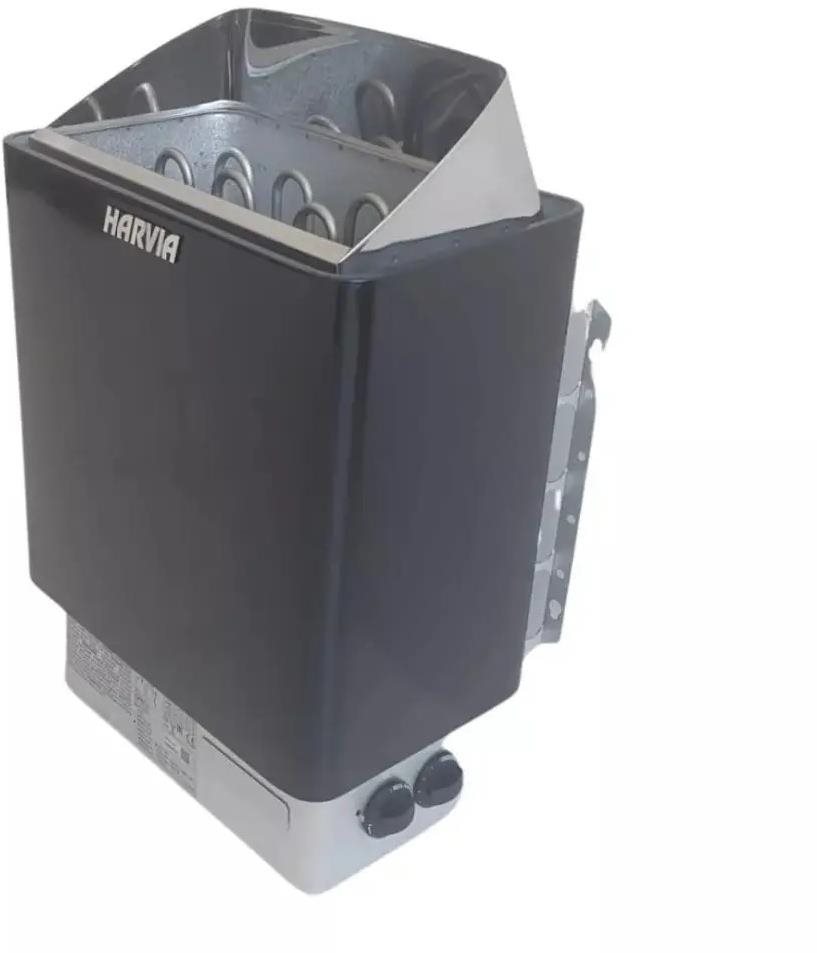 Harvia KIP80 Black 8 kW, saunová pec elektrická s reguláciou