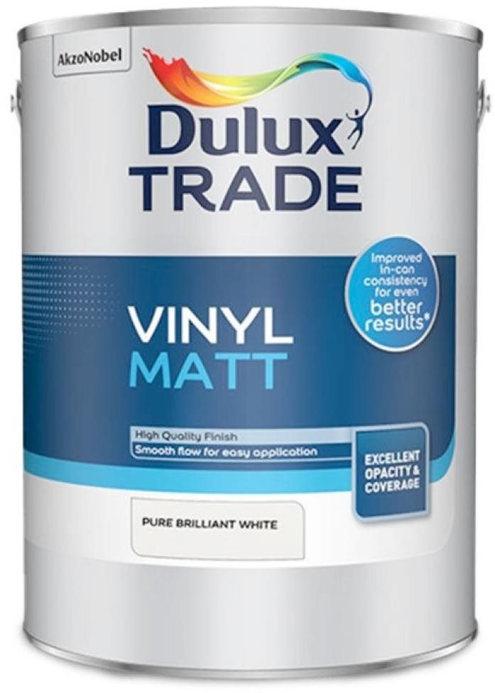 Dulux Vinyl Matt PBW – biela 5 l