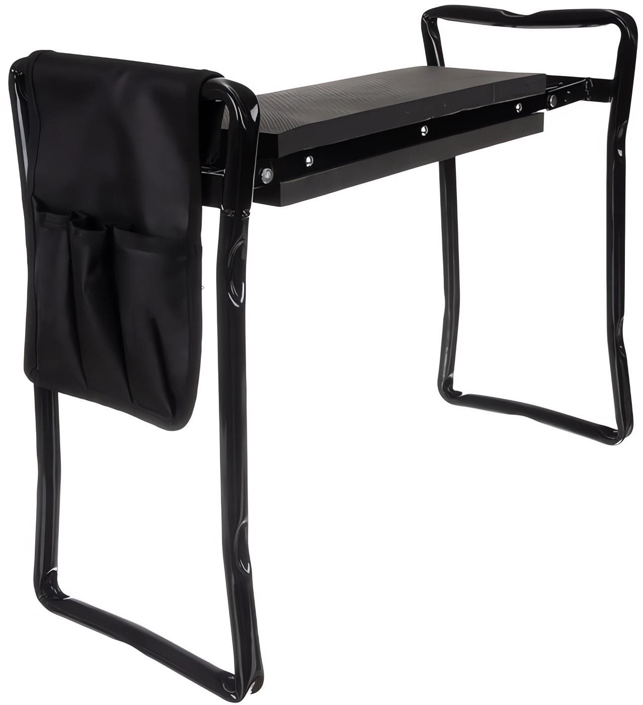 Gardlov 23731 Multifunkčné záhradné kľačadlo 60 × 50 × 27 cm, čierne