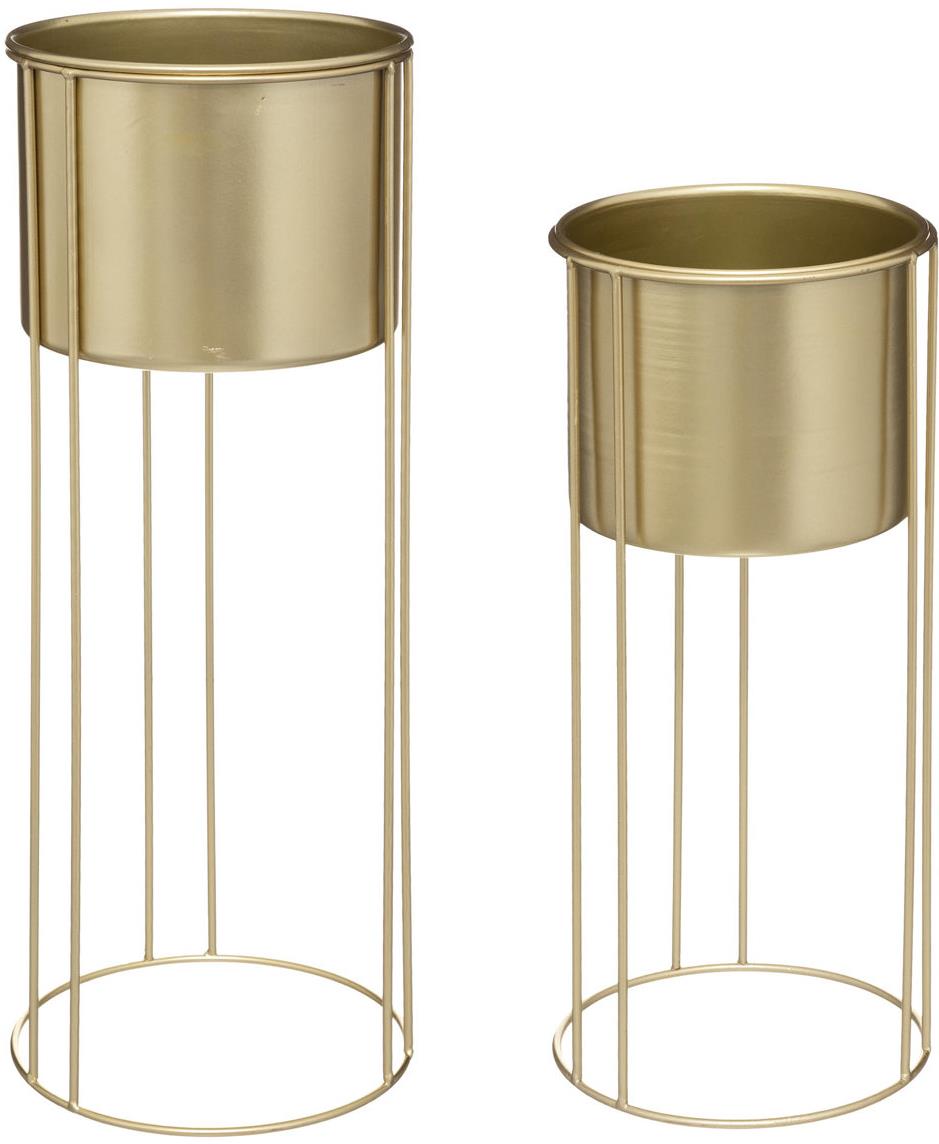 ATMOSPHERA Kvetináč na stojane 2 ks, 58 cm, kovový