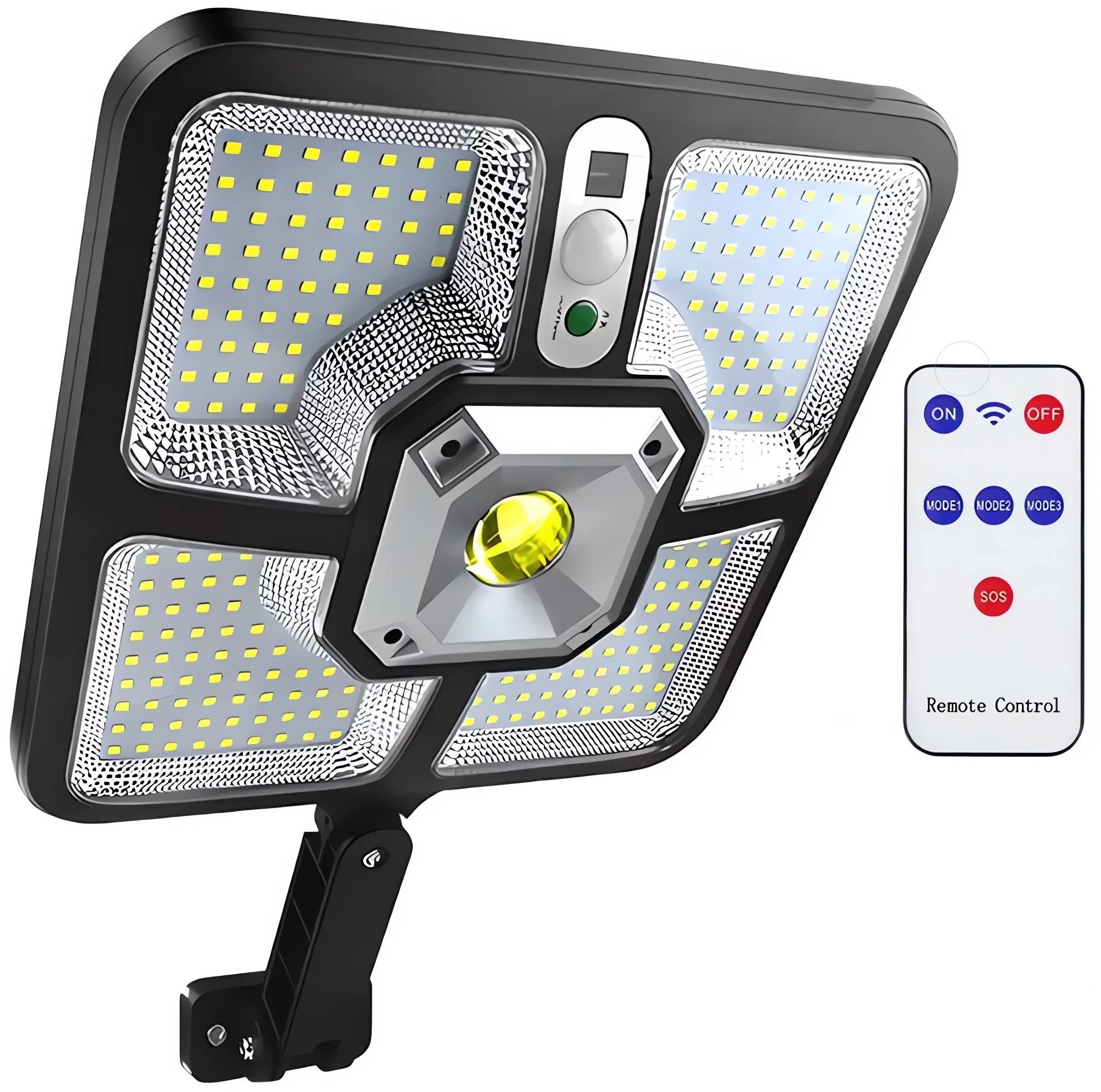 Pronett XJ4935 LED Solárna lampa 600 W súmraková, pohybový senzor