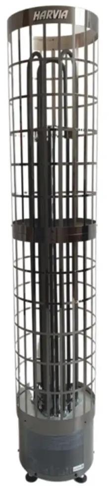 Harvia Cilindro PC66E Black saunová pec elektrická 6,6 kW bez regulácie