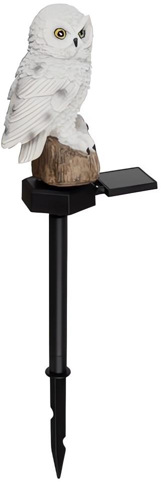 Gardlov 23847 Záhradná solárna lampa sova IP44, teplá biela